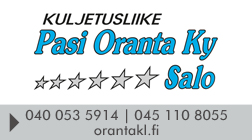 Kuljetusliike Pasi Oranta Ky logo